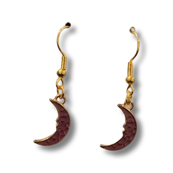 Jewelry - 🔴Handmade Moon Earrings🌛